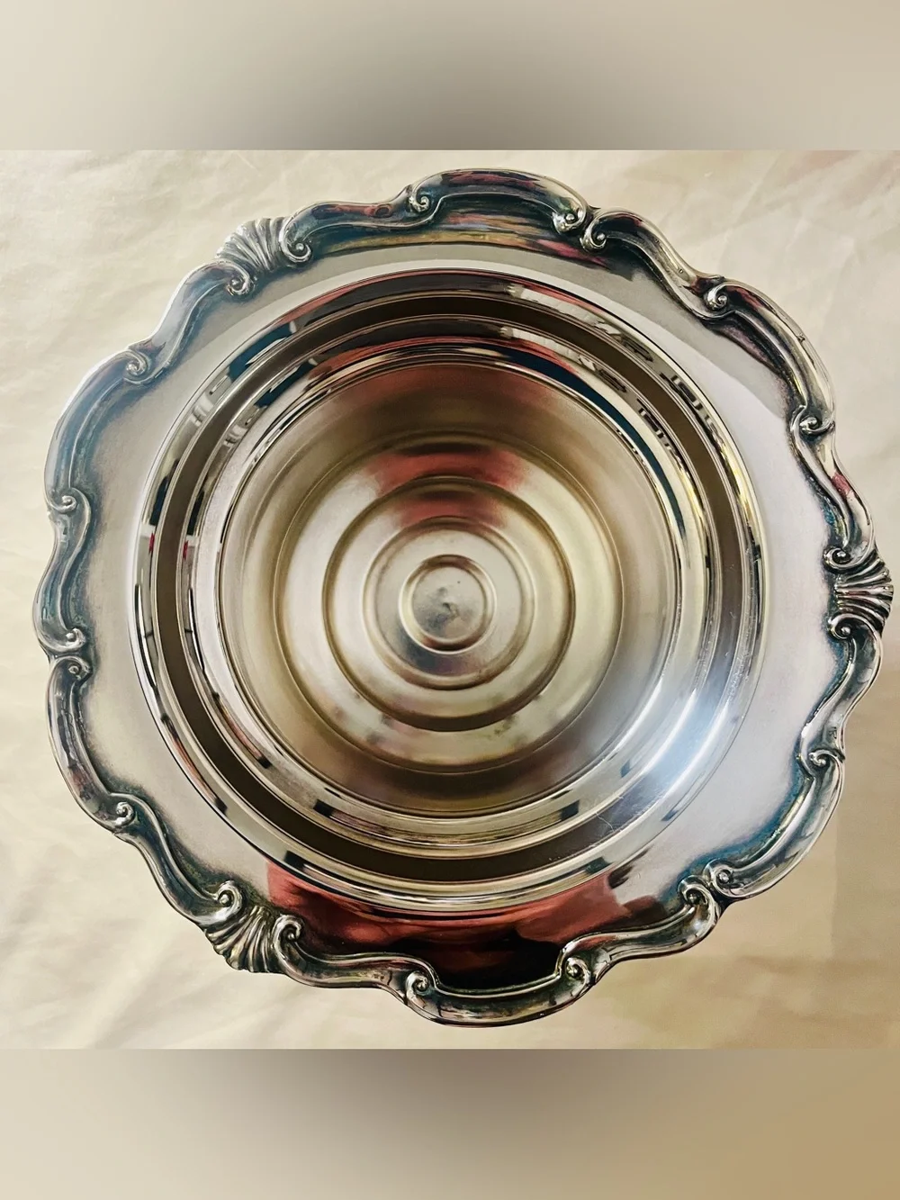 Silver-plate Champagne Chiller Ice Bucket | F.B. Rogers | VTG Georgetown Pattern